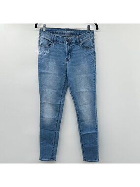 Old Navy Mid-Rise Super Skinny Jeans Size 6